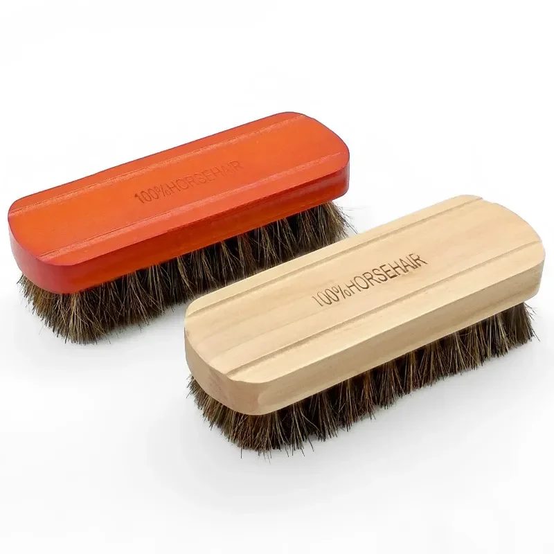 Horsehair Detailing Brush Set for Car Leather Seats