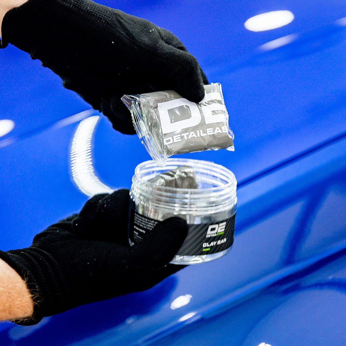 Medium Grade Clay Bar Detailing Kit (Paint Prep for Ceramic Coating)