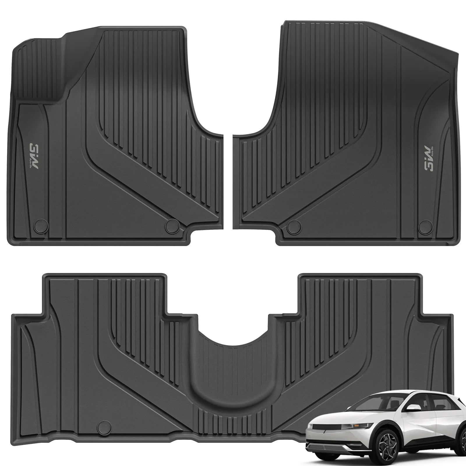3D MAXpider Floor Mats — Hyundai Ioniq 5