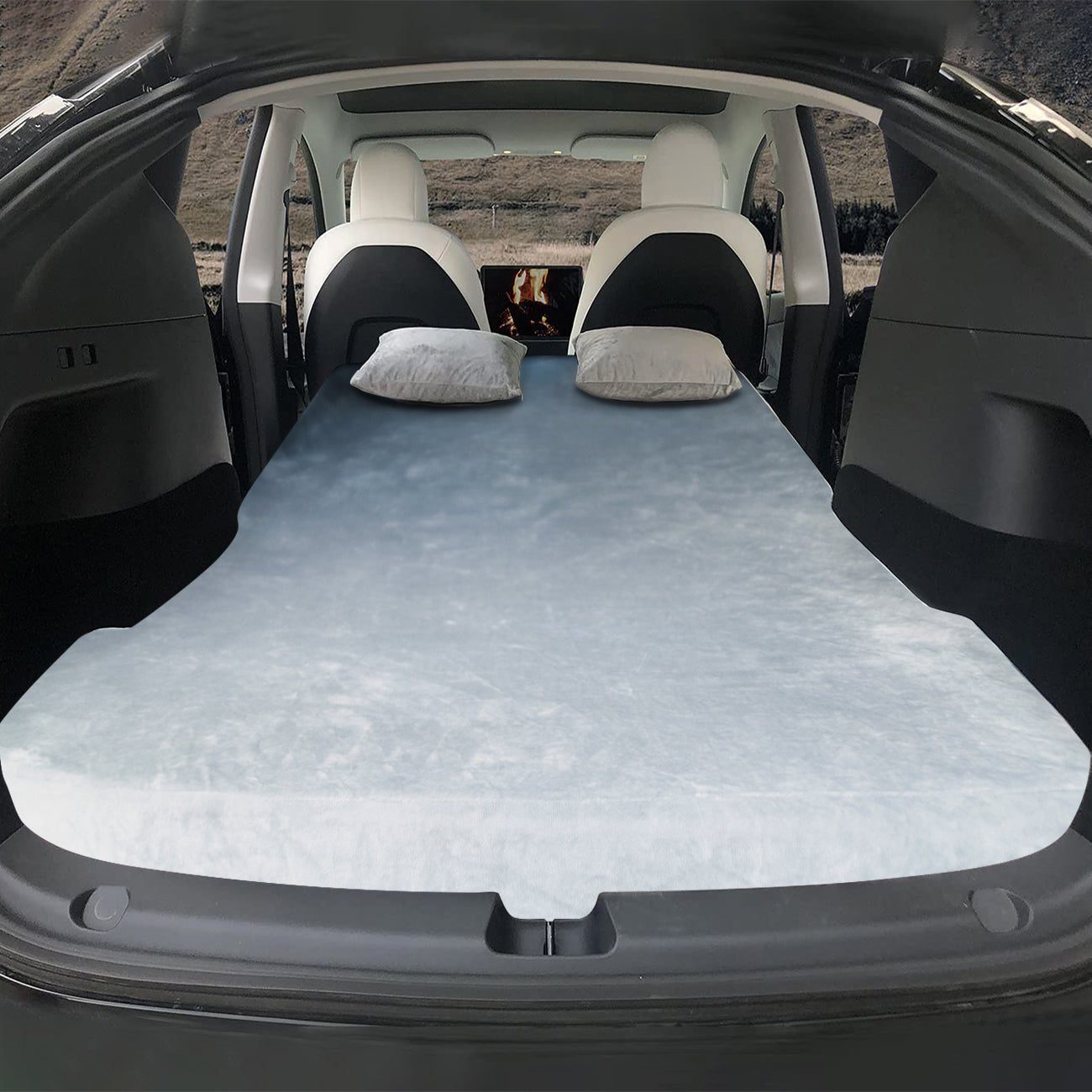 TESCAMP CertiPUR Memory Foam Camping Mattress for Tesla Model 3 / Y