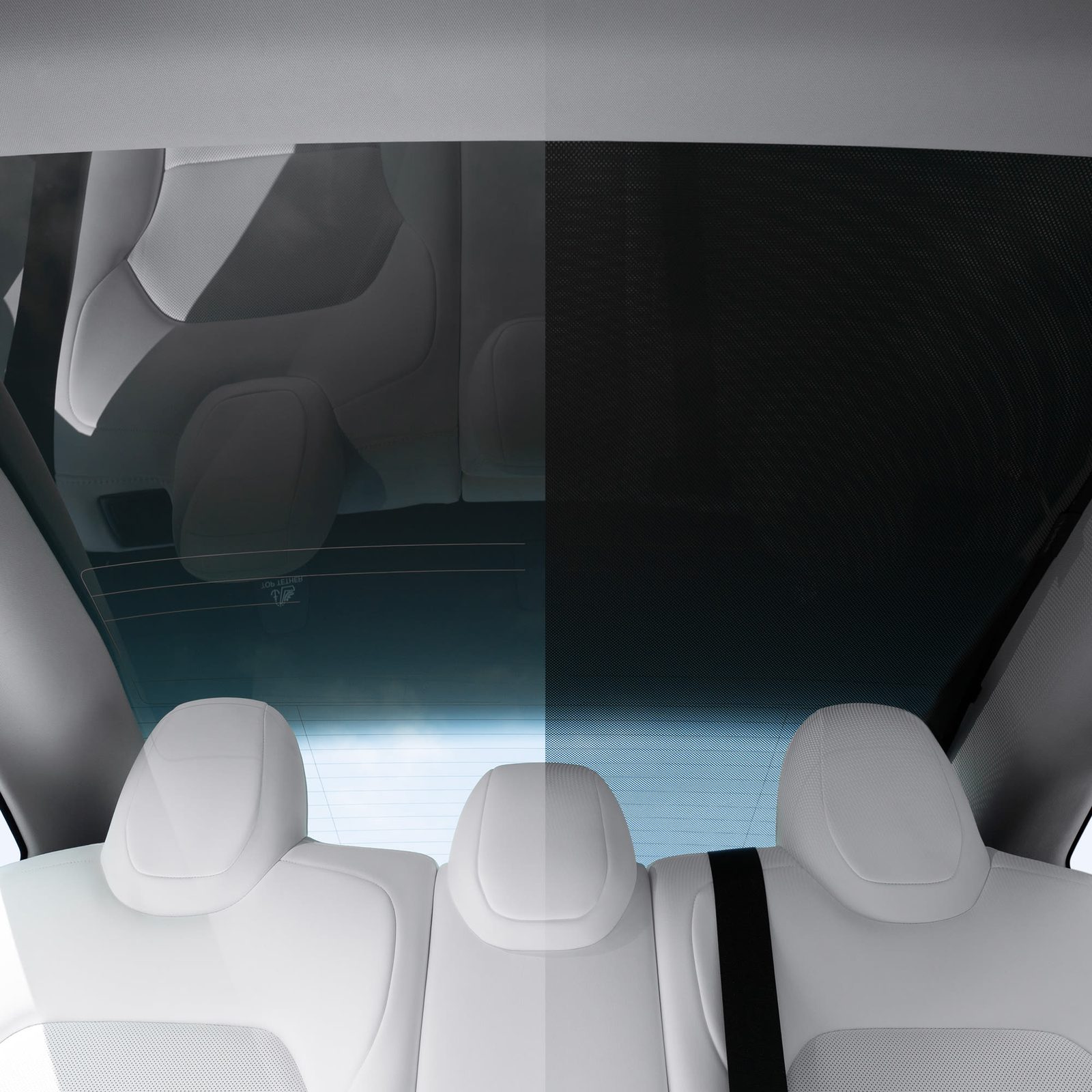 Tesla Model 3 Glass Roof Sun Shade